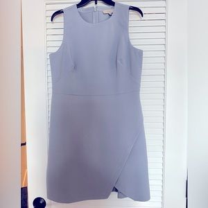 Loft Shell Dress with Asymmetrical Hem